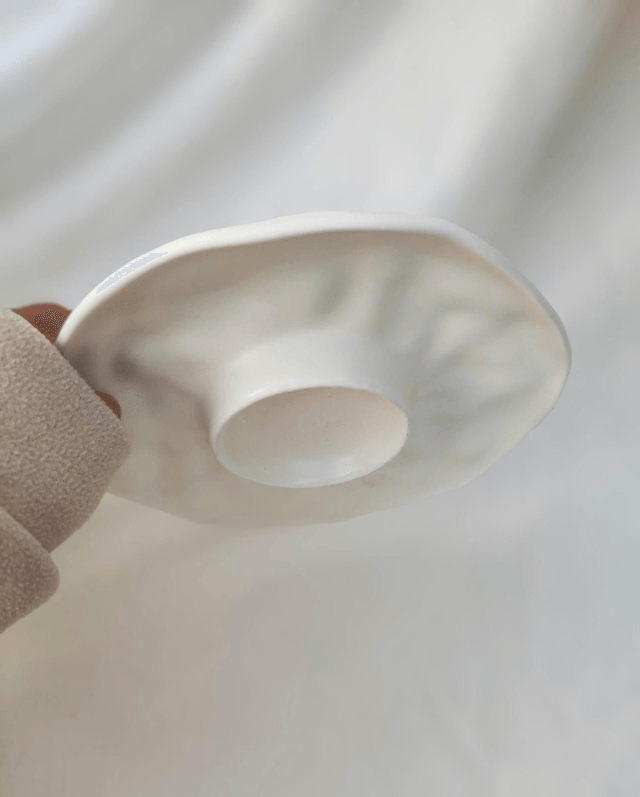 Tasse à café et soucoupe en céramique LOVE