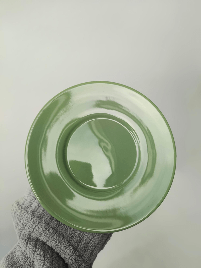 Tasse à café et soucoupe à café en céramique fleurs